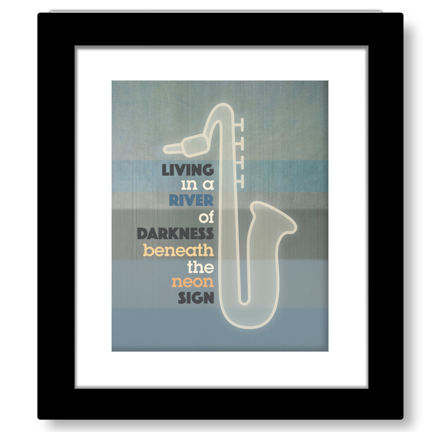 You Belong to the City by Glenn Frey - Song Lyric Music Art