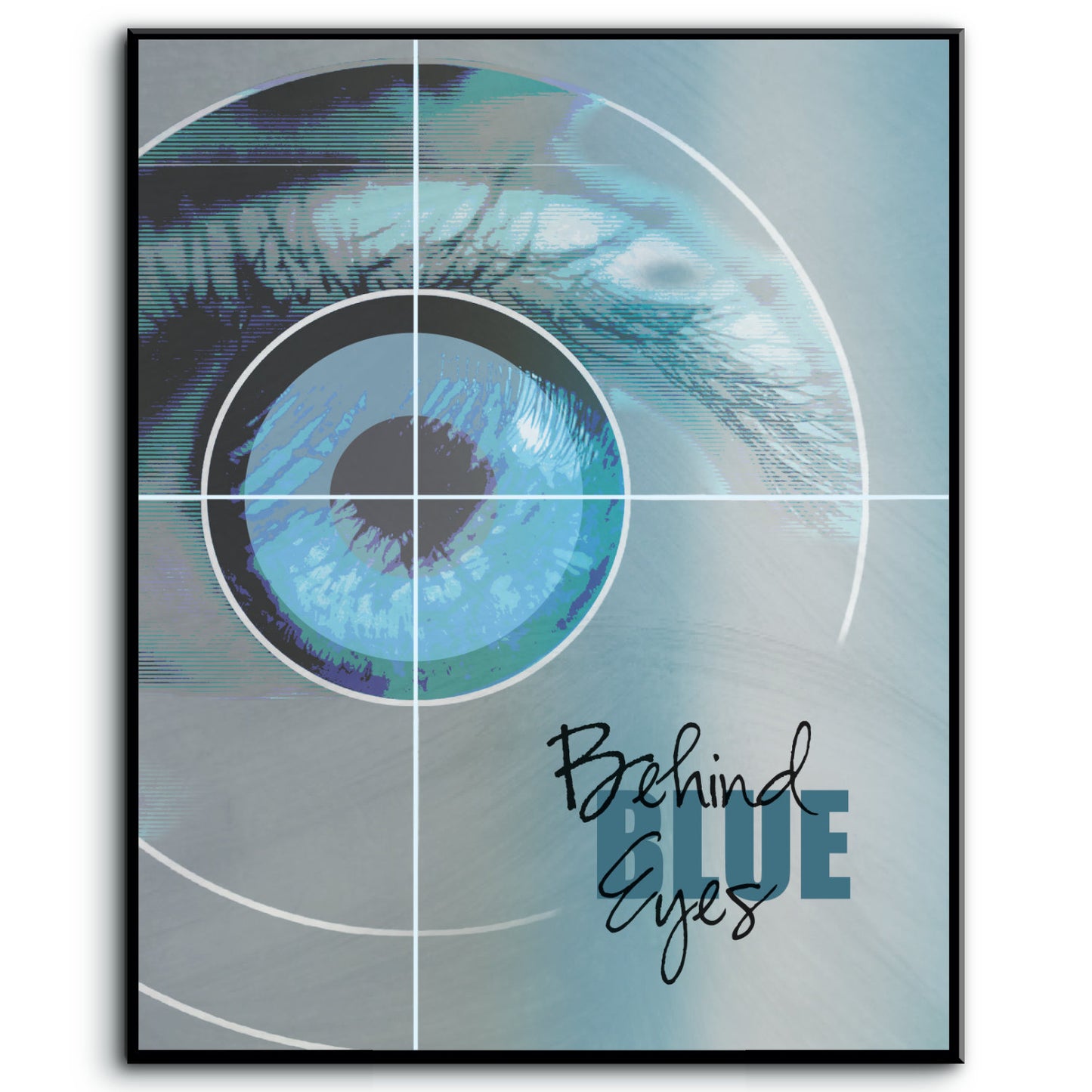 Behind Blue Eyes by The Who - Song Quote Lyric Print Art