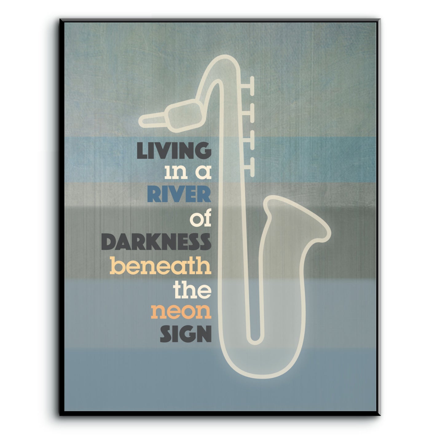 You Belong to the City by Glenn Frey - Song Lyric Music Art