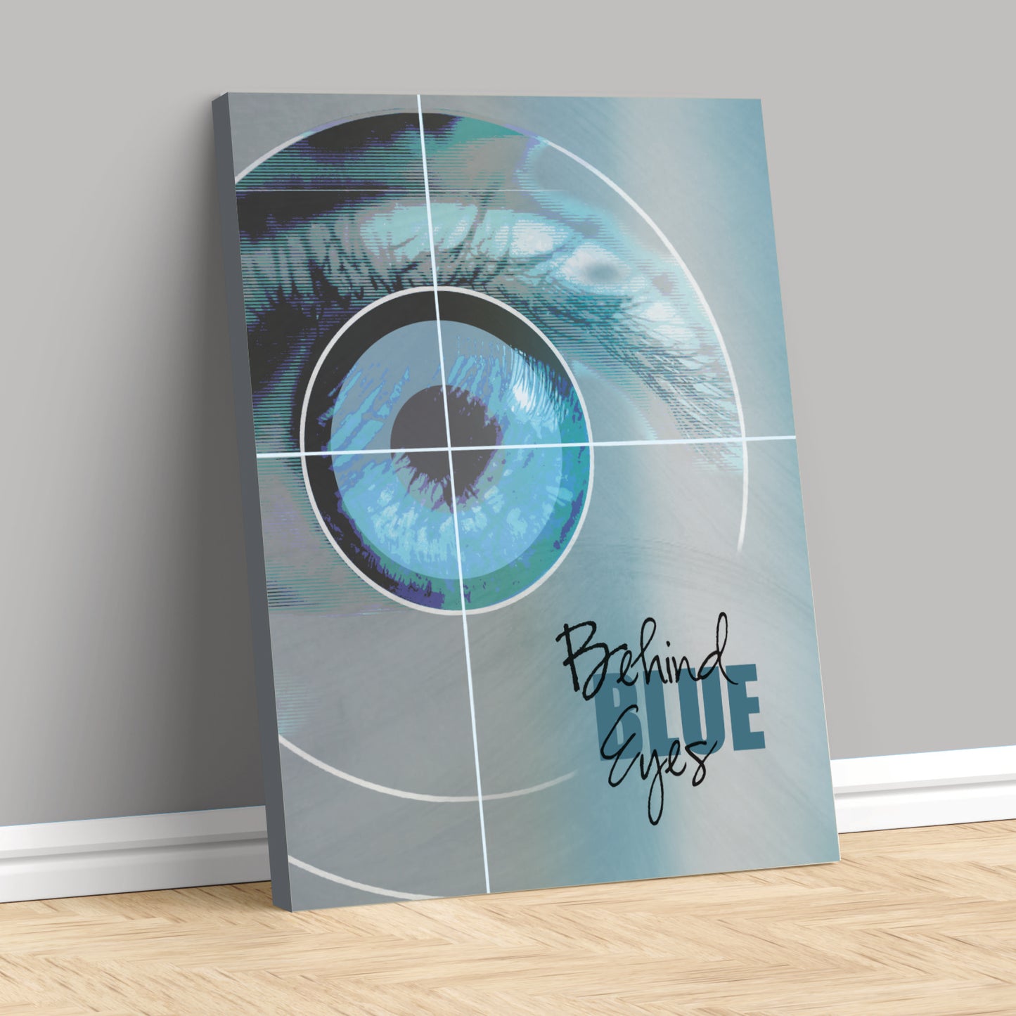Behind Blue Eyes by The Who - Song Quote Lyric Print Art