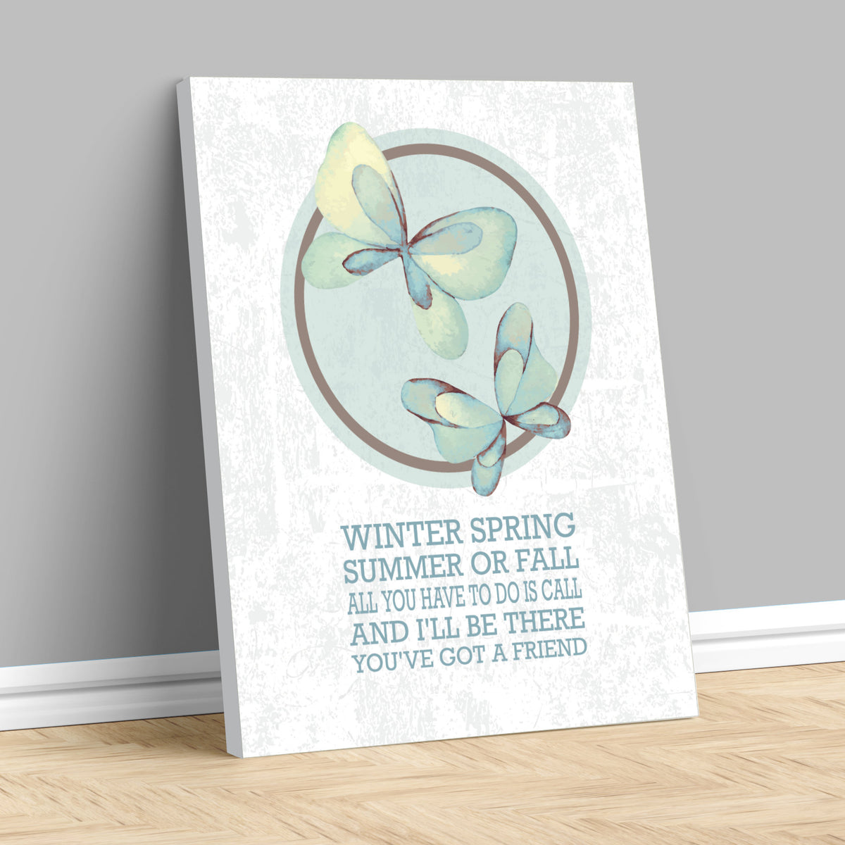 You've got a Friend by James Taylor - Song Lyric Print Art
