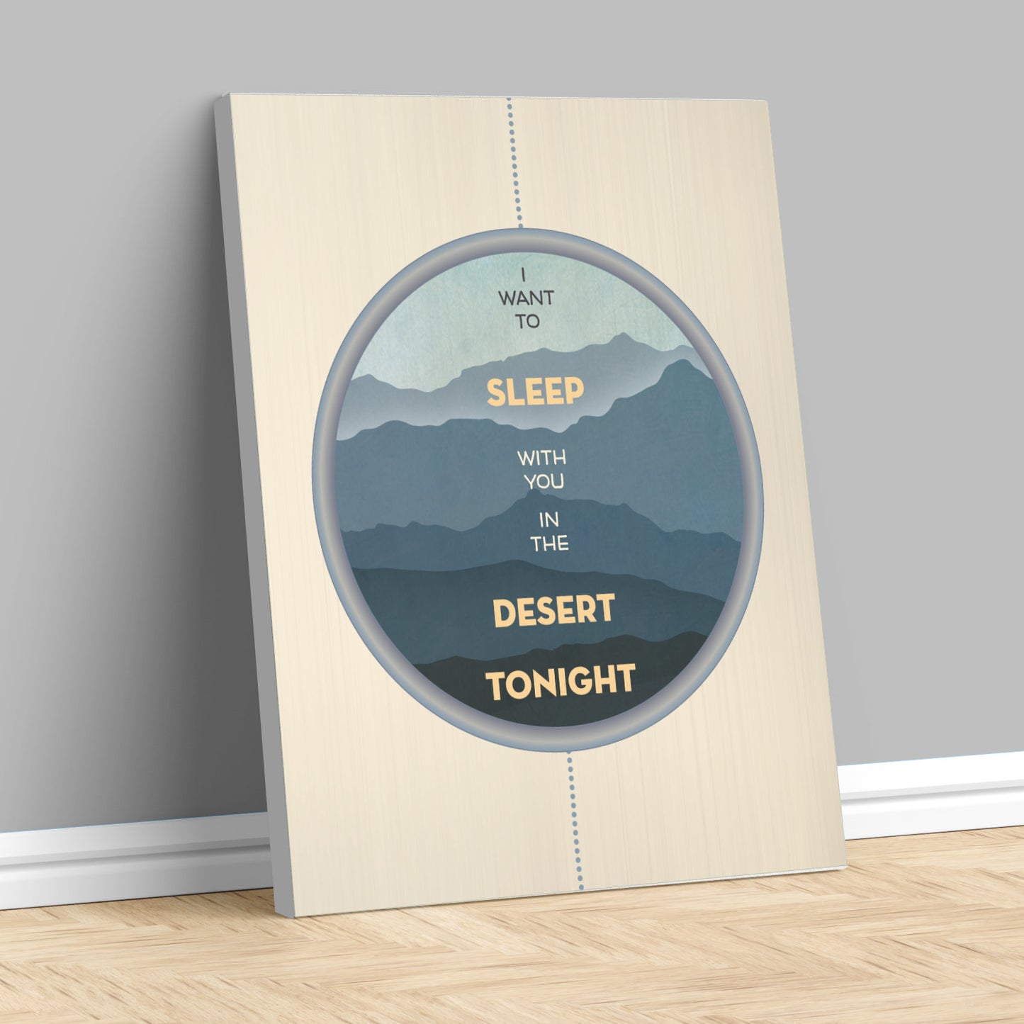 Peaceful Easy Feeling by the Eagles - Music Lyric Poster Art