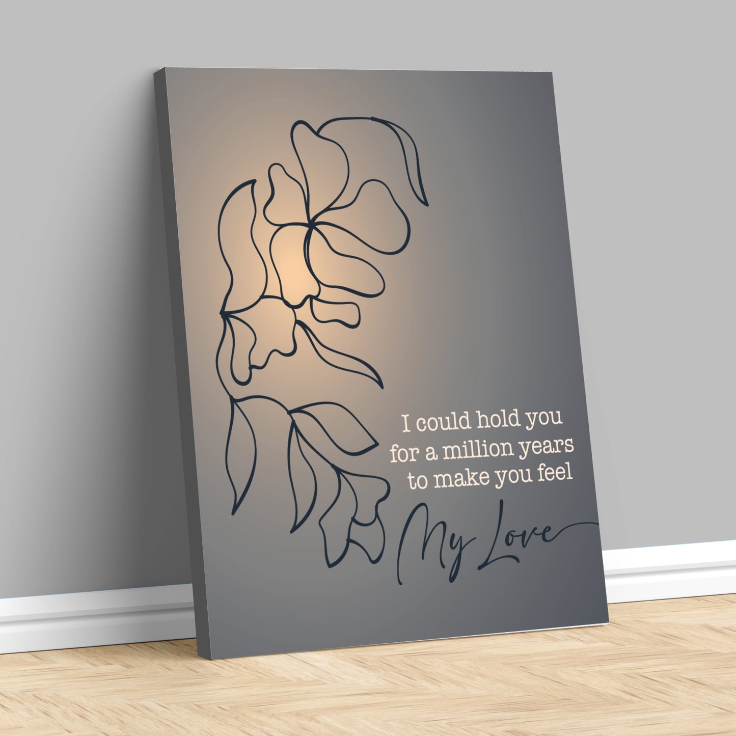 Make You Feel My Love by Bob Dylan - Lyric Inspired Wall Art Print