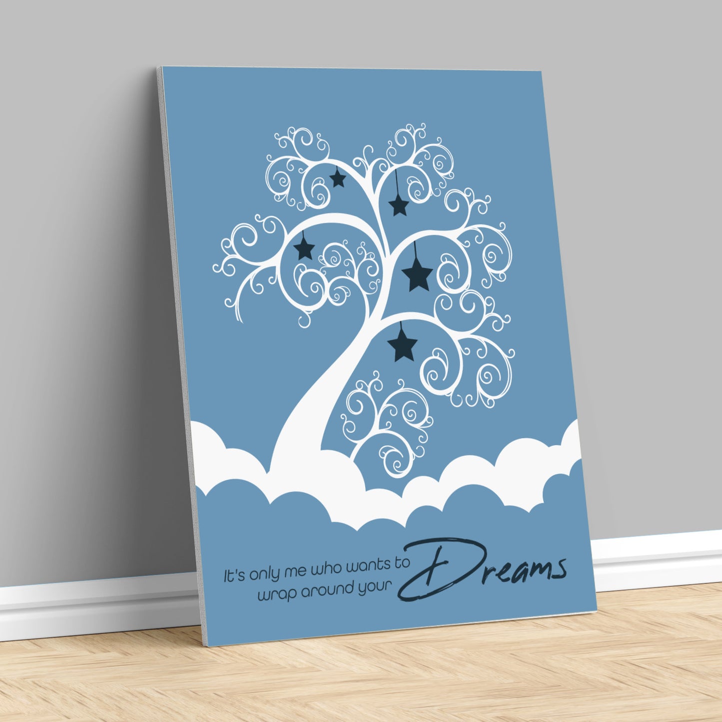 Dreams by Fleetwood Mac - Rock Music Song Lyric Art Print