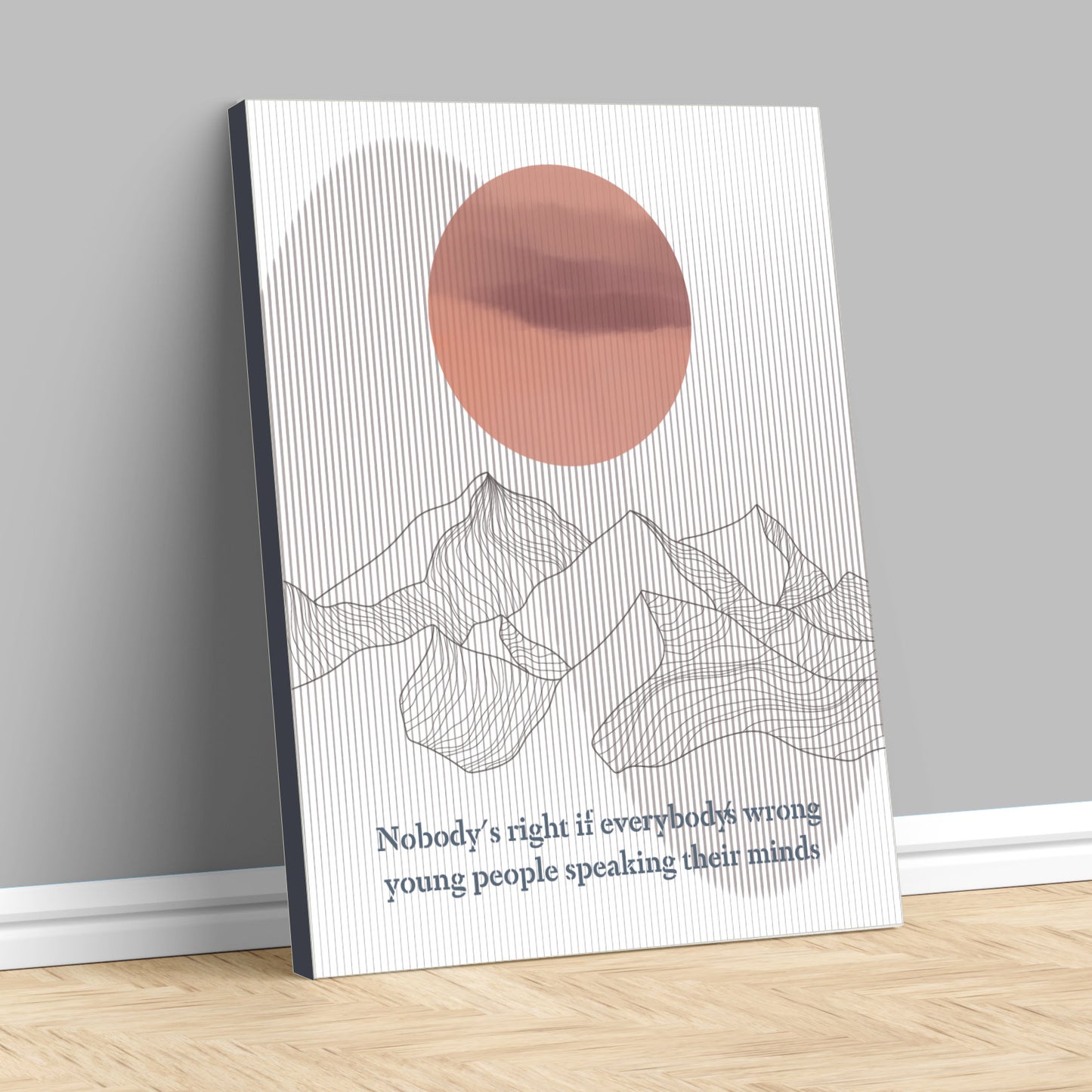 For What It's Worth by Buffalo Springfield - Vintage Song Music Wall Art