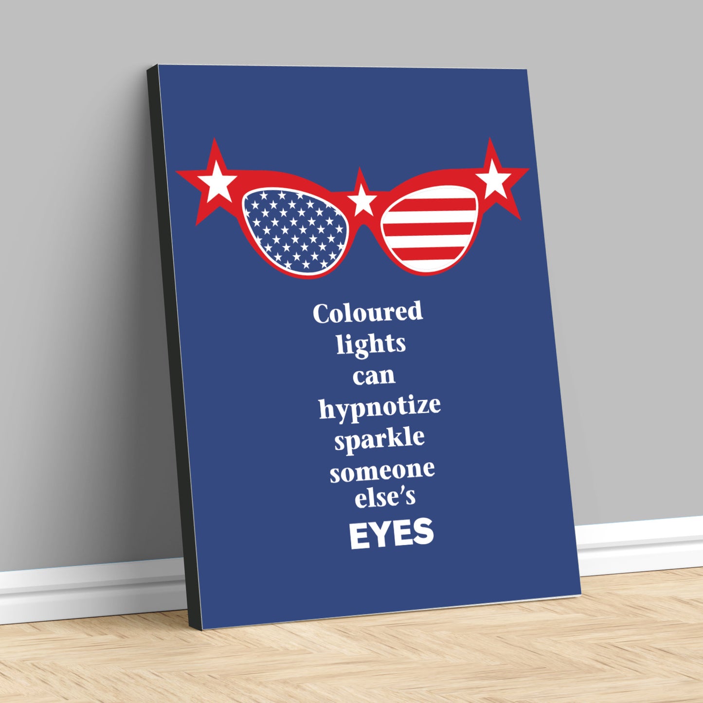 American Woman by the Guess Who - 70s Song Lyric Art Print