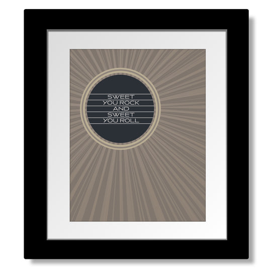 Crash into Me by Dave Matthews Band - Song Lyric Print Art