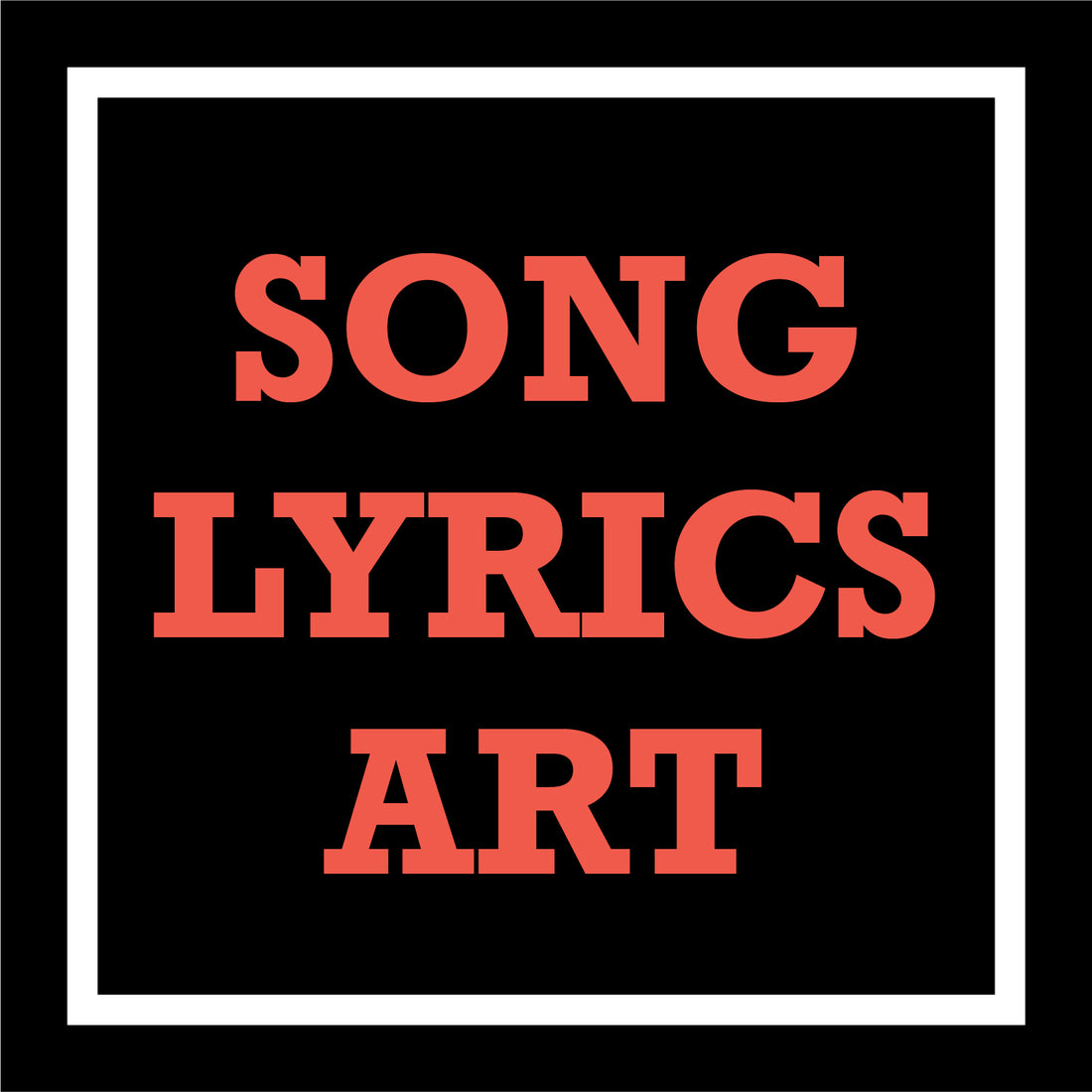 Song Lyrics Art Prints for Classic Rock Music Enthusiasts