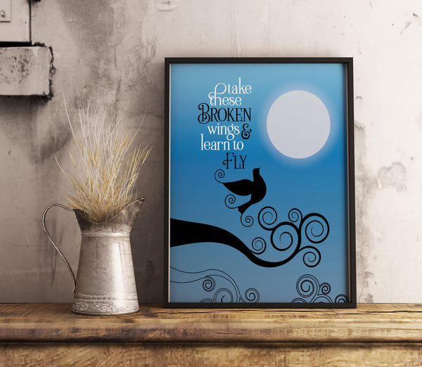 Song Lyrics Art