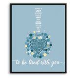 To Love Somebody by the Bee Gees - 60s Song Lyric Art Print
