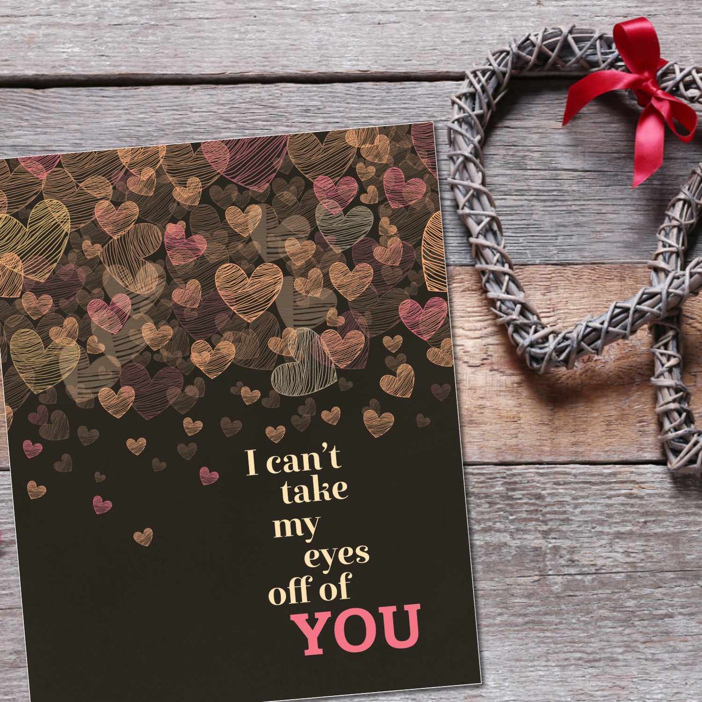 Can't Take My Eyes off You by Frankie Valli - 60s Love Song Song Lyrics Art Song Lyrics Art 8x10 Unframed Print 
