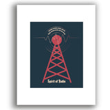The Spirit of Radio by Rush - Classic Rock Music Lyric Print