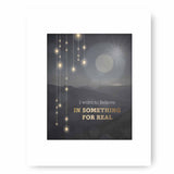 I Want to Believe by Sass Jordan - 80s Music Lyric Art Print