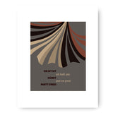Mary Jane's Last Dance by Tom Petty - Song Lyric Wall Print