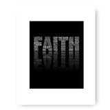 Faith by George Michael - 80s Song Lyric Art Poster Print