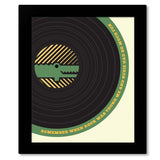 Crocodile Rock by Elton John - Song Lyrics Inspired Art