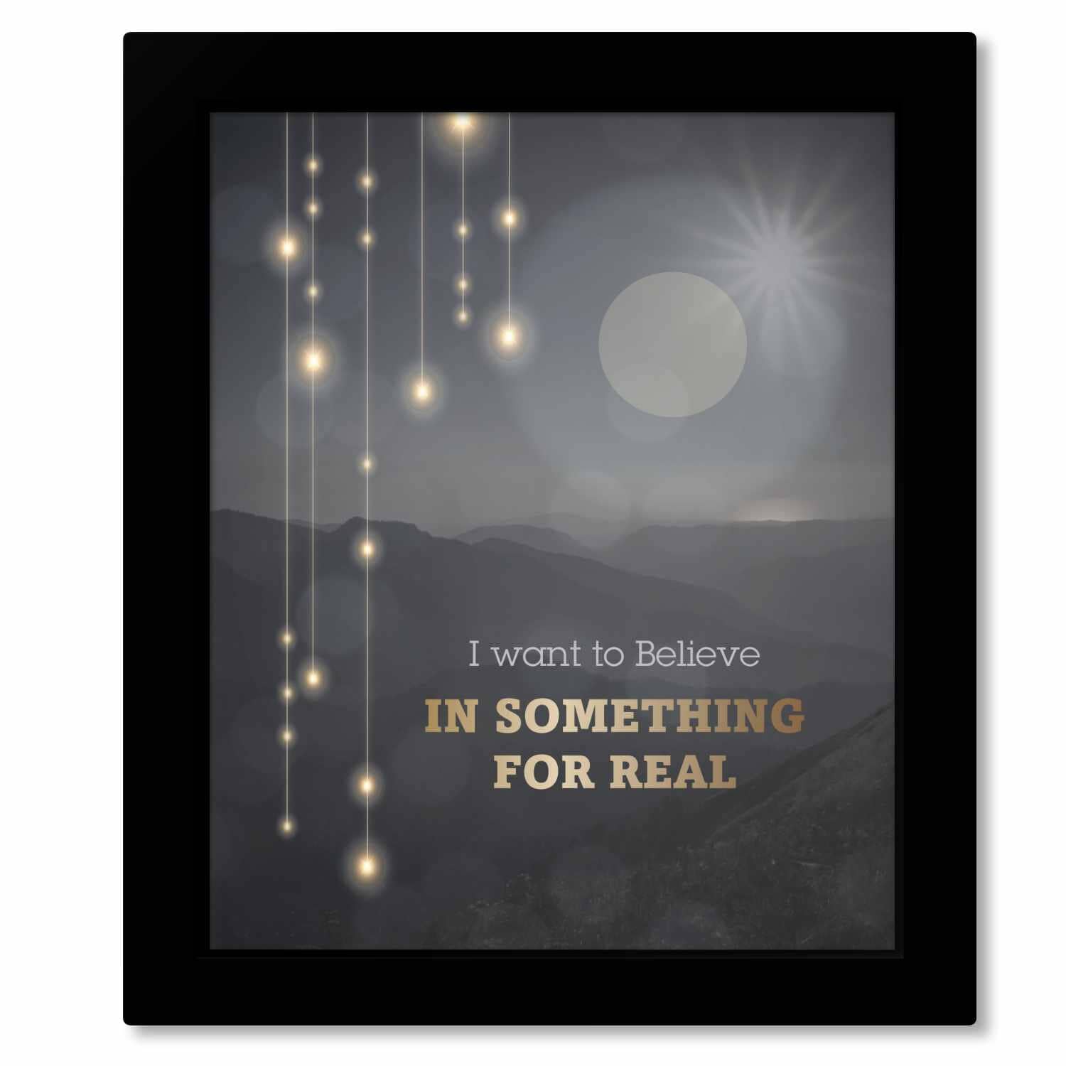 I Want to Believe by Sass Jordan - 80s Music Lyric Art Print Song Lyrics Art Song Lyrics Art 8x10 Framed Print without mat 