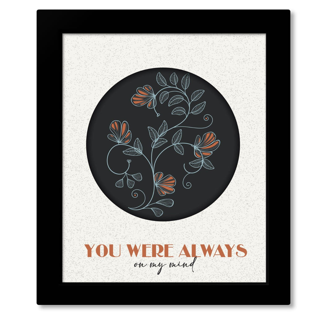 You Were Always on my Mind by Willie Nelson - Song Lyric Art