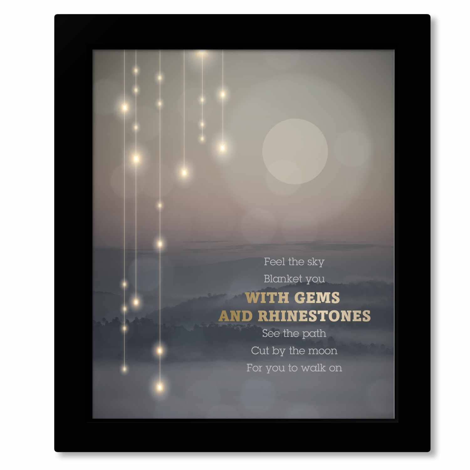 Unknown Thought by Pearl Jam - Song Lyric Art Memorabilia Song Lyrics Art Song Lyrics Art 8x10 Framed Print (without mat) 