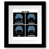 Let it Be by the Beatles - Song Lyric Inspired Wall Decor