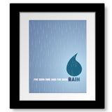 Fire and Rain by James Taylor - Music Wall Art Print Poster