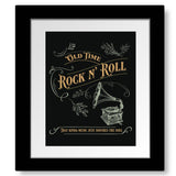 Old Time Rock N' Roll by Bob Seger - Song Lyrics Art Print