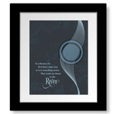 The River by Bruce Springsteen - Classic Rock Wall Artwork