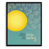 Here Comes the Sun the Beatles - Song Lyric Music Quote