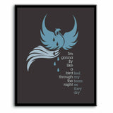 Chandelier by Sia - Pop Music Song Lyric Wall Art Print