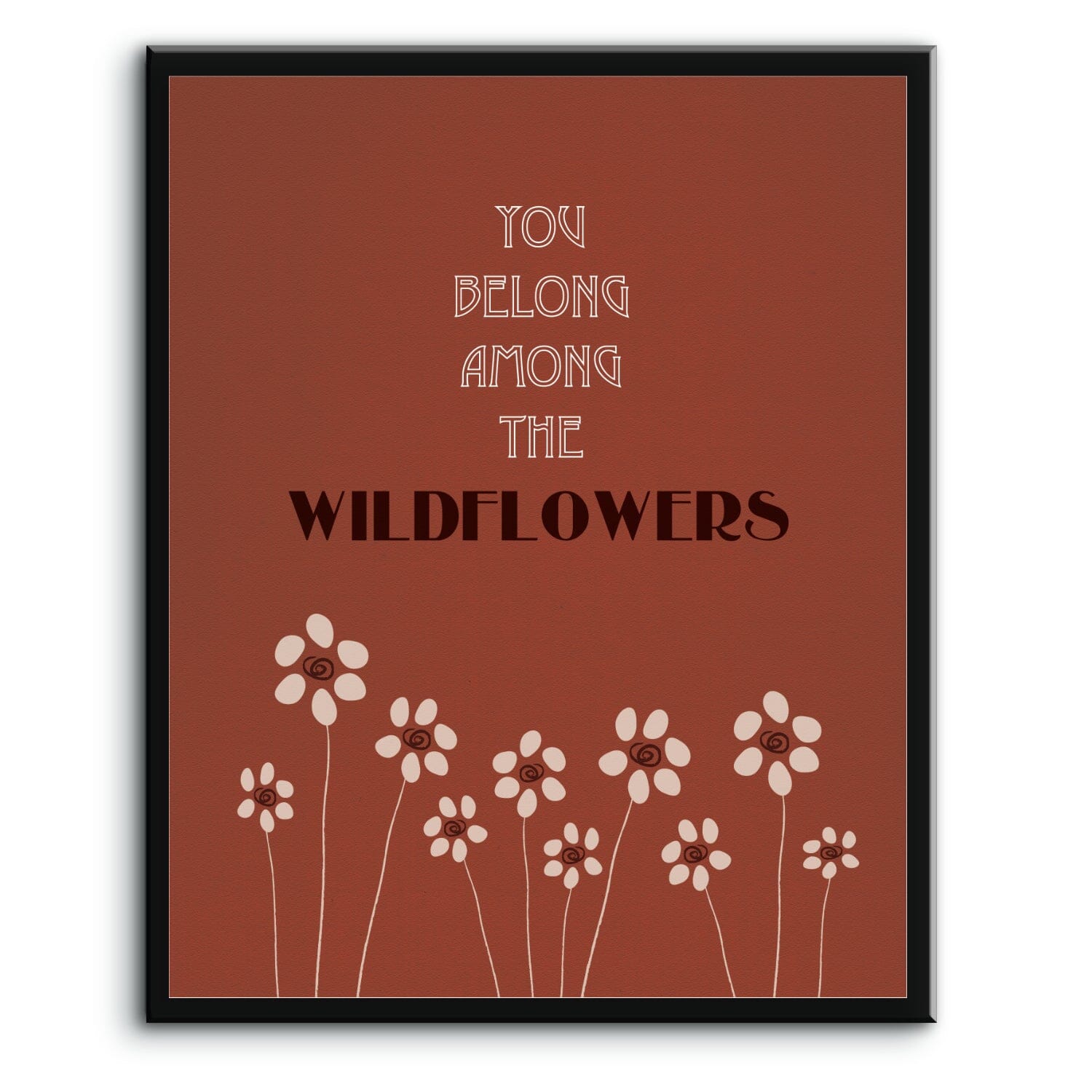 Wildflowers by Tom Petty - Music Poster Song Lyric Art Print Song Lyrics Art Song Lyrics Art 8x10 plaque mount 