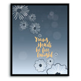 Young Turks by Rod Stewart - Print Song Lyric Music Art