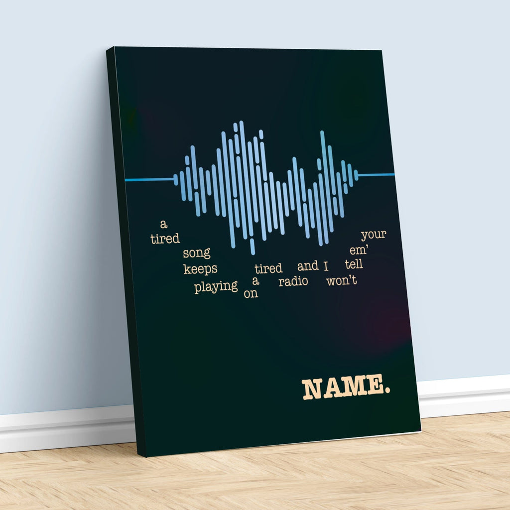 Name by Goo Goo Dolls - Pop Music Song Lyrics Art Poster