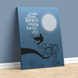Blackbird by the Beatles - Song Lyric Inspired Music Print