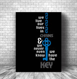 Song Lyric Art Print Poster Music Quote - Already Gone by the Eagles