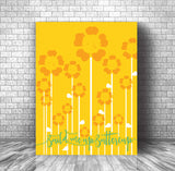 Pop Music Song Lyric Art - Build me up Buttercup by the Foundations