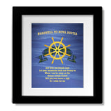 Farewell to Nova Scotia by the Irish Rovers - Wall Art Print