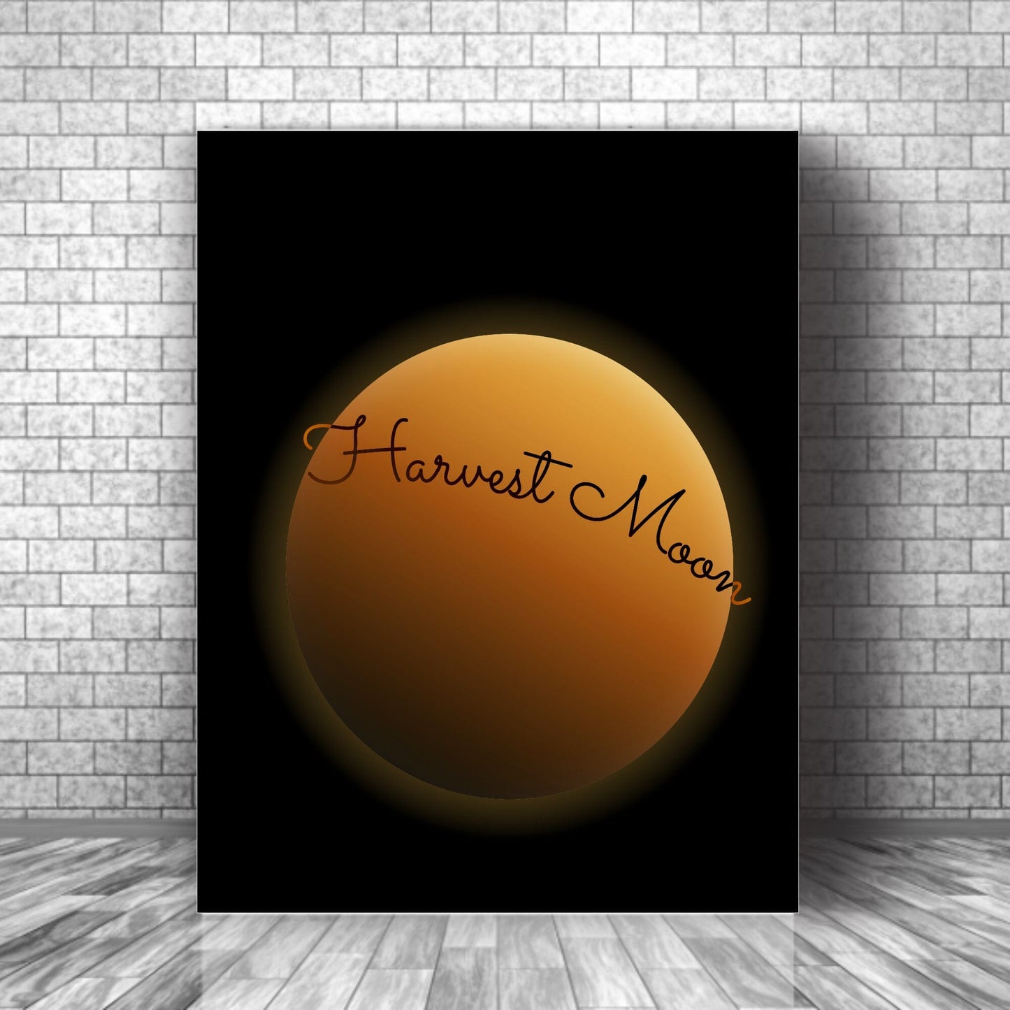 Harvest Moon by Neil Young - Music Song Lyric Print Artwork Song Lyrics Art Song Lyrics Art 11x14 Canvas Wrap 