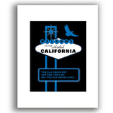 70s Music Poster - Lyric Inspired - Eagles Band - Hotel California