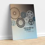 Lean on Me by Bill Withers - Song Lyric Art Music Print