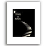 Stairway to Heaven by Led Zeppelin - Music Lyric Art Print