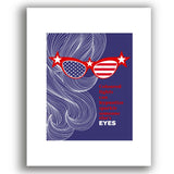American Woman by the Guess Who - 70s Song Lyric Art Print
