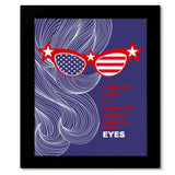 American Woman by the Guess Who - 70s Song Lyric Art Print