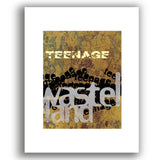 Baba O'Riley by the Who - Music Quote Song Lyric Art Print