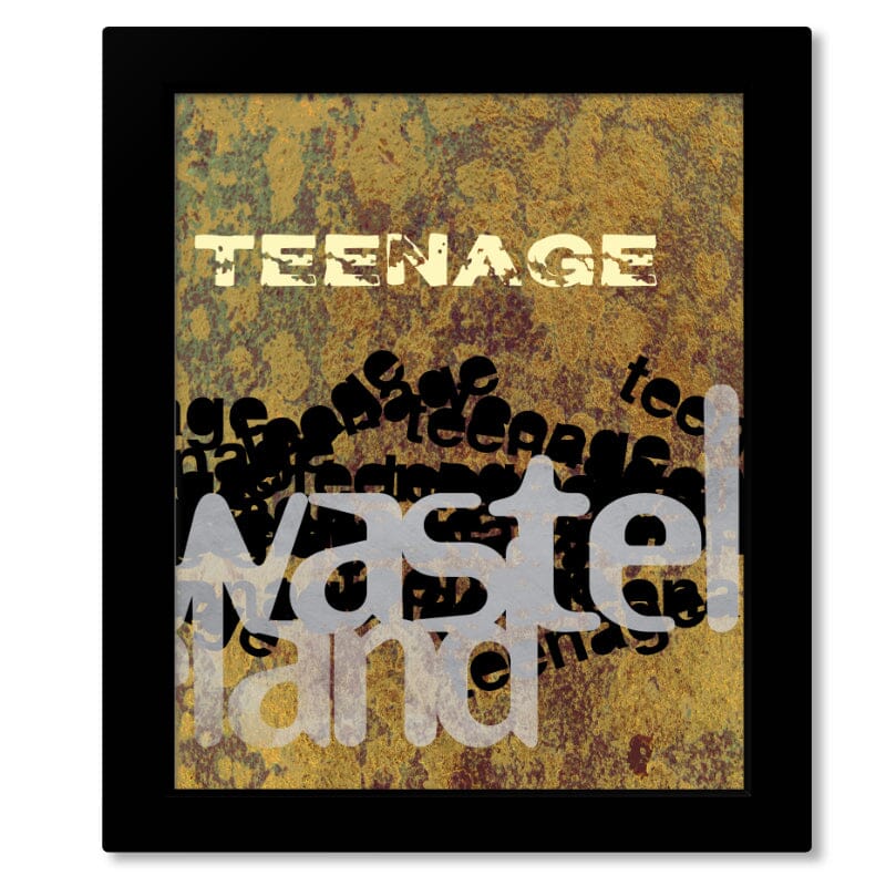 Baba O'Riley by the Who - Music Quote Song Lyric Art Print