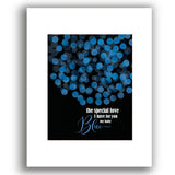 Baby Blue by Badfinger - 70s Music Quote Song Lyric Print