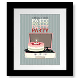 Birthday by the Beatles - Song Lyric Inspired Music Poster