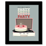 Birthday by the Beatles - Song Lyric Inspired Music Poster