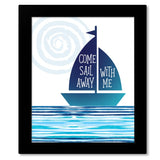 Come Sail Away by Styx - Classic 70s Music Song Lyric Art