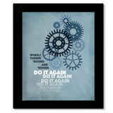 Do it Again by Steely Dan - Song Lyric 70s Music Print Art