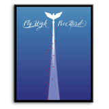 Free Bird by Lynyrd Skynyrd - Rock Music Song Lyric Artwork